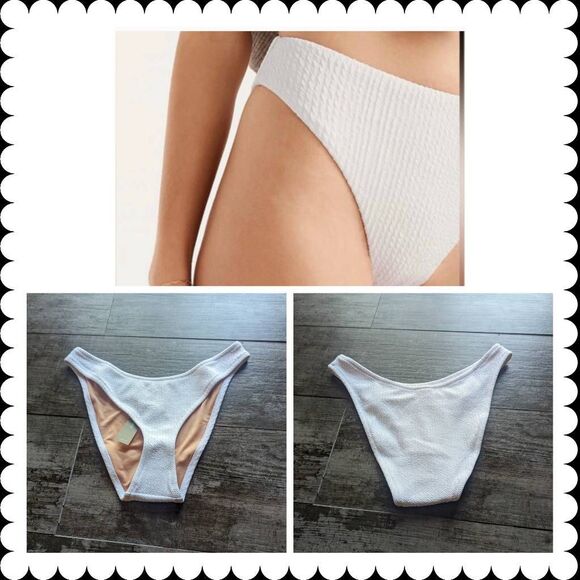 J. CREW RE-IMAGINED Scrunchie Hipster Bikini Bottom - Picture 1 of 5